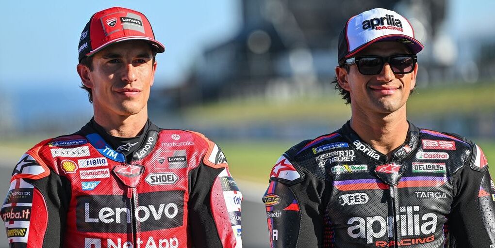 Marc Marquez sur sa Ducati lors du week-end MotoGP à Phillip Island.