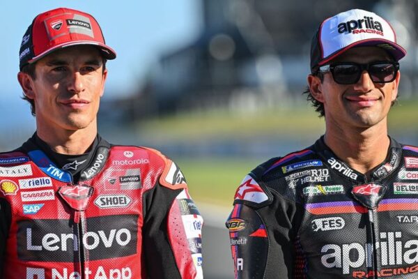 Marc Marquez sur sa Ducati lors du week-end MotoGP à Phillip Island.