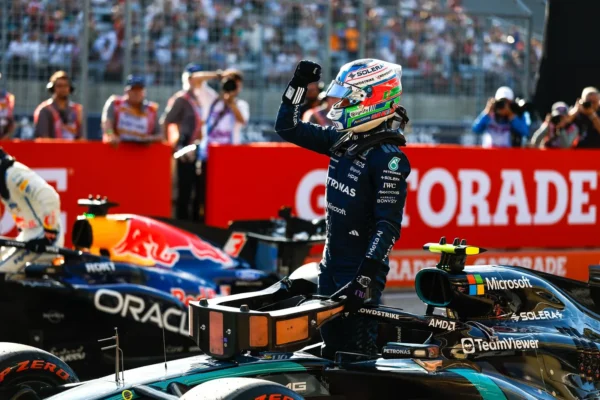 Kimi Antonelli en piste à Austin lors du Grand Prix des États-Unis 2026.