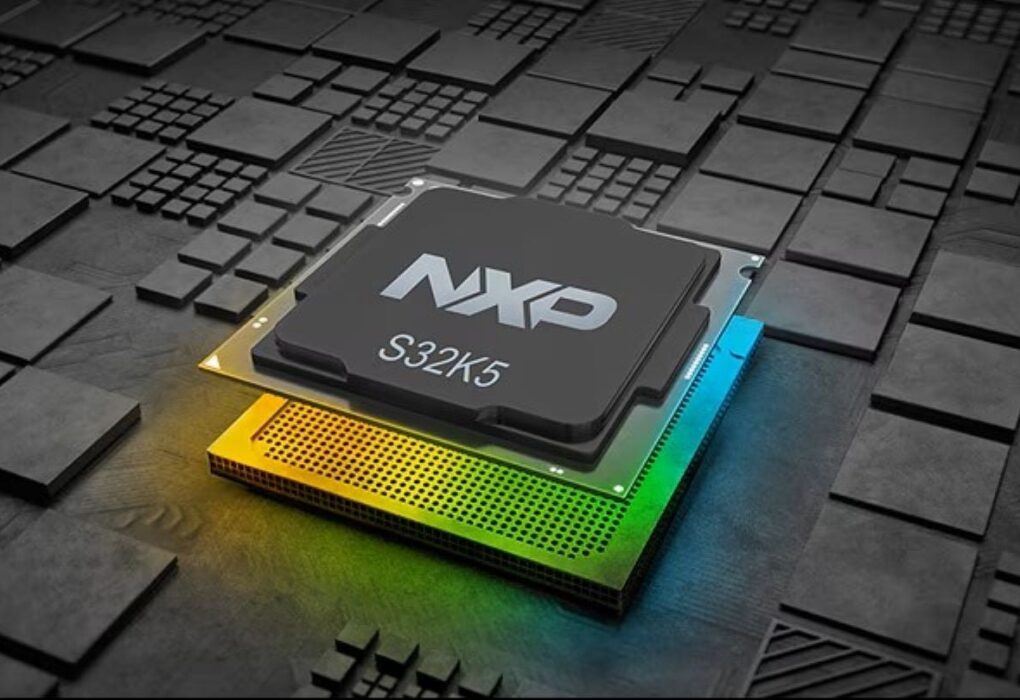 Microcontrôleur NXP destiné à la future architecture électronique des véhicules du groupe Volkswagen.