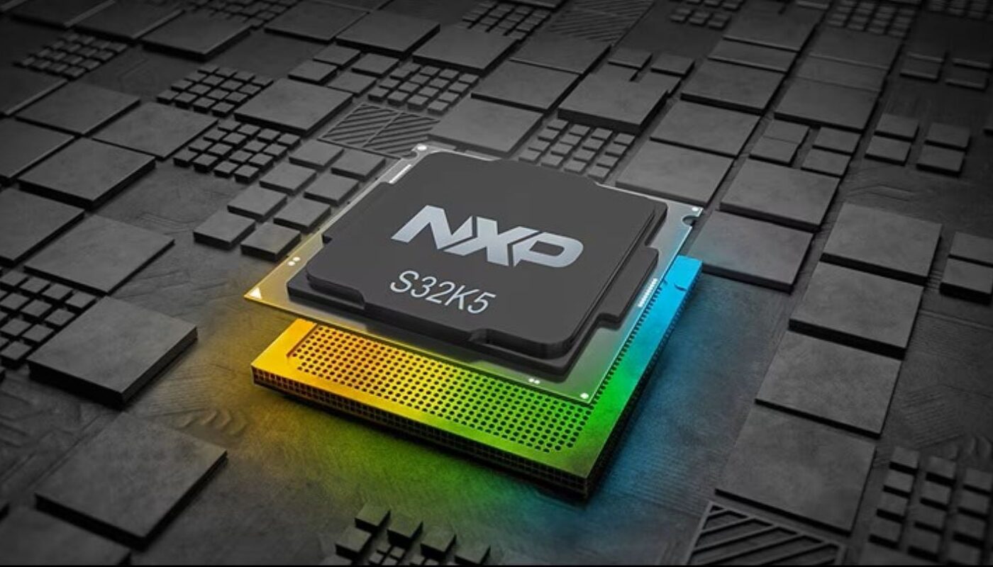 Microcontrôleur NXP destiné à la future architecture électronique des véhicules du groupe Volkswagen.