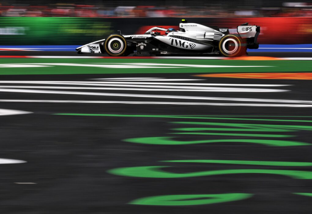 Colton Herta lors des essais libres du Grand Prix de Mexico.