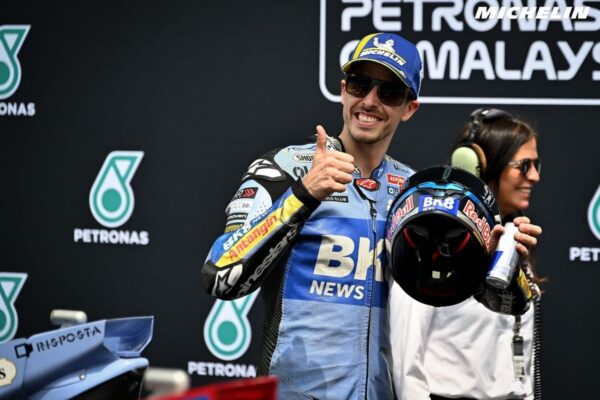 Alex Márquez au guidon de sa Ducati Gresini lors du GP de Malaisie.