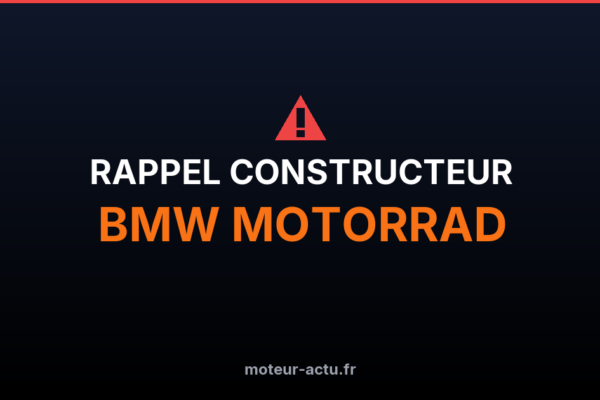 Rappel constructeur Bmw motorrad