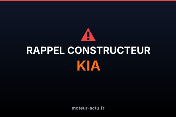 Rappel constructeur Kia